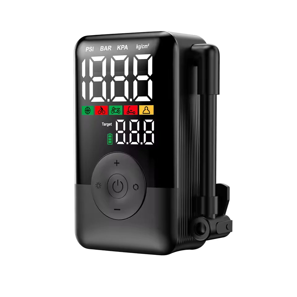 Bezprzewodowy Kompresor Samochodowy LCD
